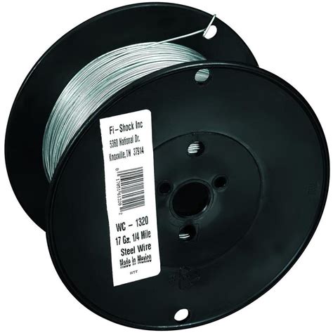 1320-ft 14-Gauge <b>Electric</b> <b>Fence</b> High-tensile <b>Wire</b>. . Lowes electric fence wire